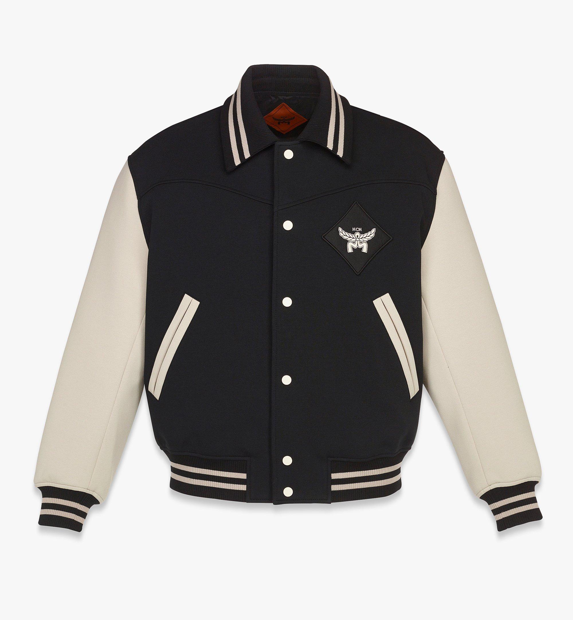 Essential Logo Patch Varsity Jacket 1